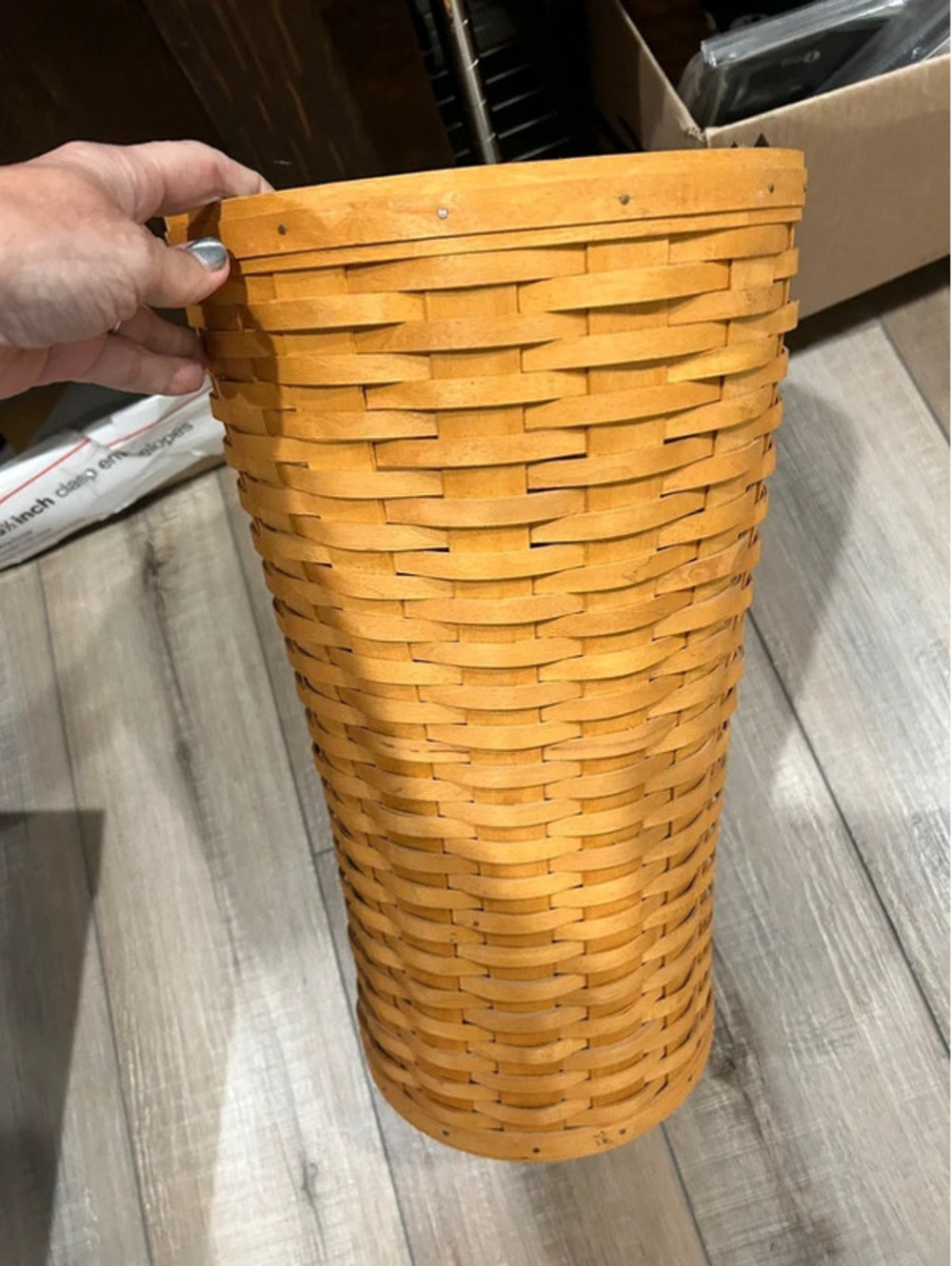 Longaberger umbrella basket